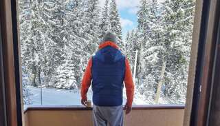 Апартаменты Apartmani Bijelic Жабляк Апартаменты с террасой-20