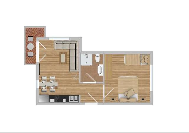 Апартаменты Apartmani Bijelic Жабляк-41